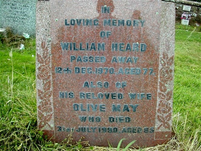 william and olive grave